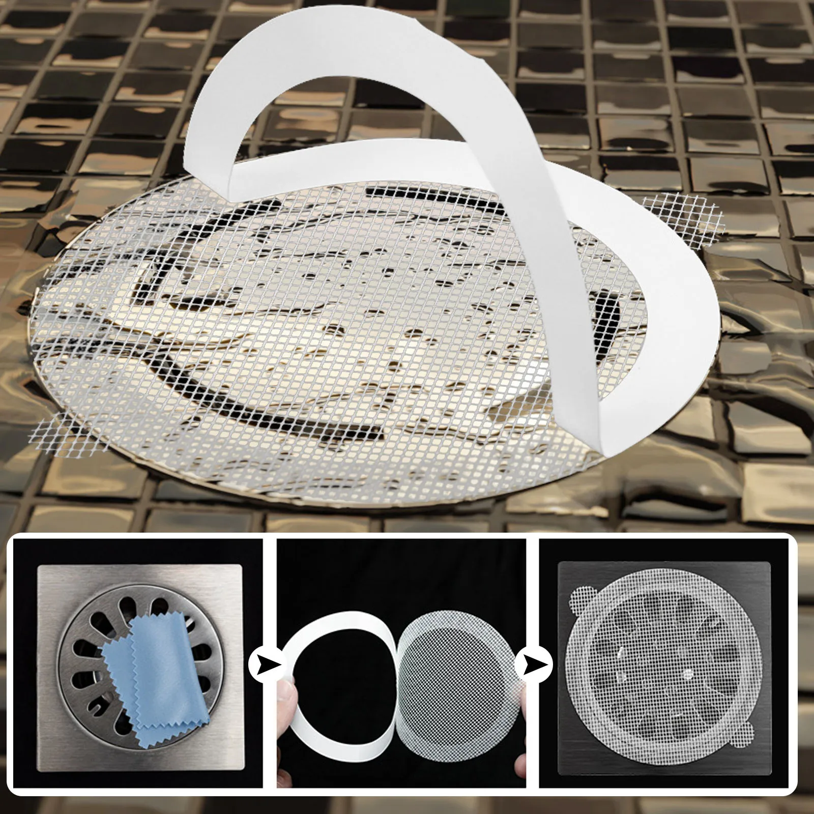 Drains Hair Catcher Disposable Shower Drains Hair Catcher Drains Hair