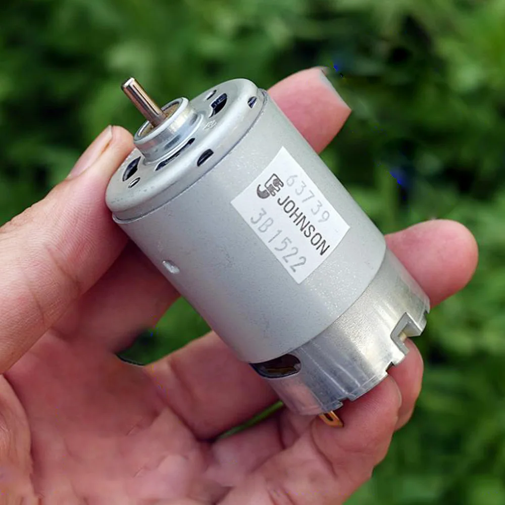 Двигатель Johnson Electric 550 для детского автомобиля 100 Вт 12 В 14 в 18 10 А 27200 об/мин высокая