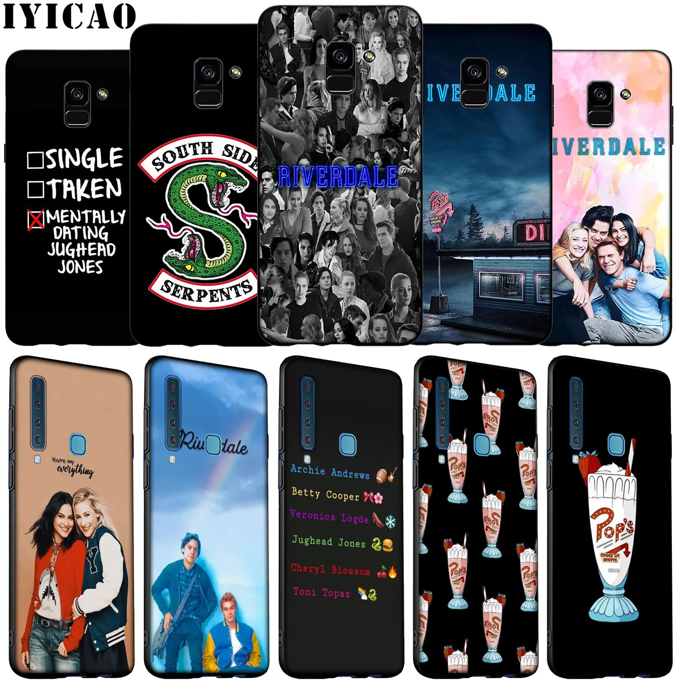 Riverdale Cole Sprouse Soft Silicone Phone Case for Samsung Galaxy A6 A9 A8 A7 2018 A3 A5 2016 2017 Note 9 8 10 Plus | Мобильные