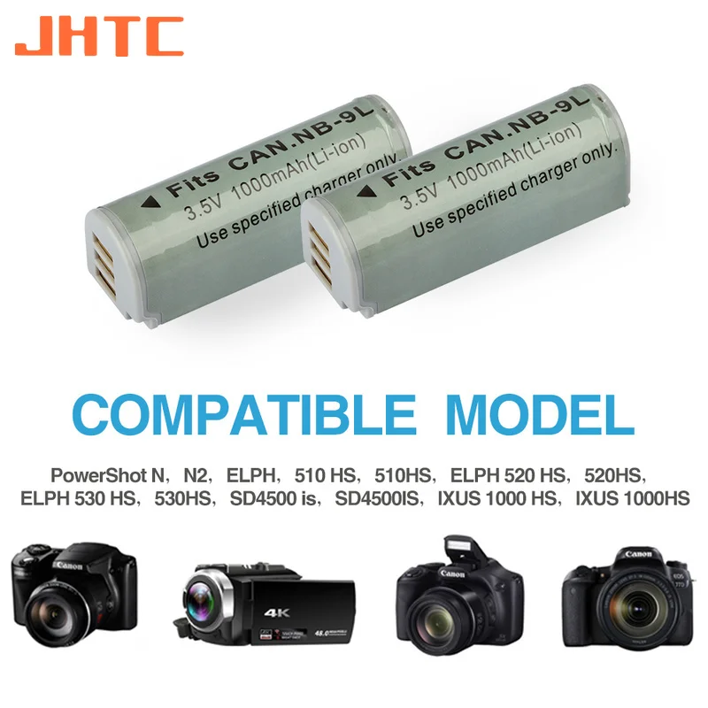 NB 9L батарея для камеры NB9L Canon ELPH 510 520 530 HS PowerShot N SD4500 IS IXUS 1000 1100 500 50S 1000mAh|Цифровые