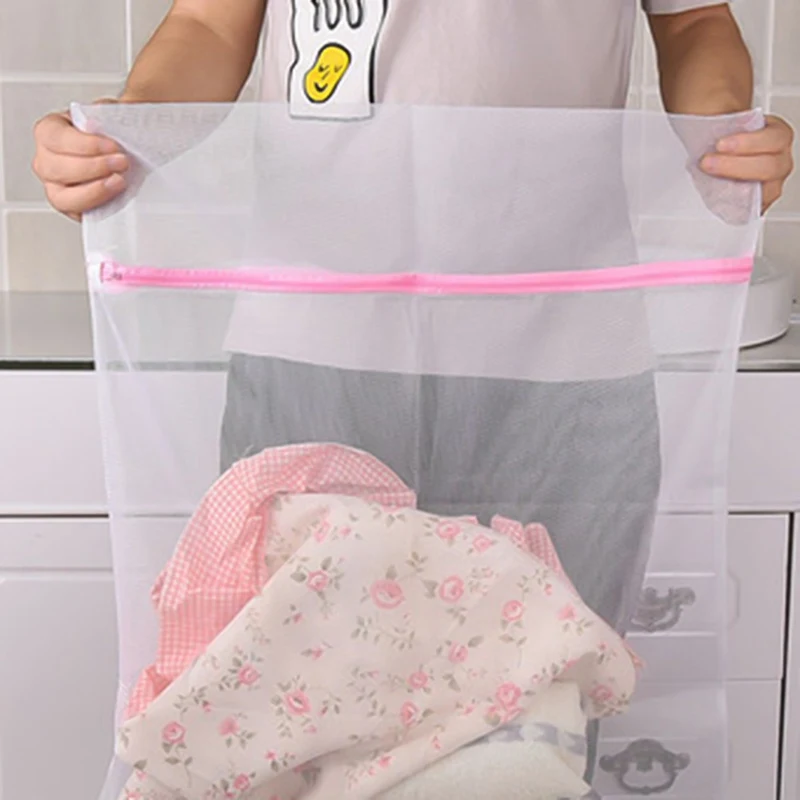 Clothes Washing Machine Laundry Bra Aid Lingerie Mesh Net Wash Bag Pouch Basket femme 3 Sizes