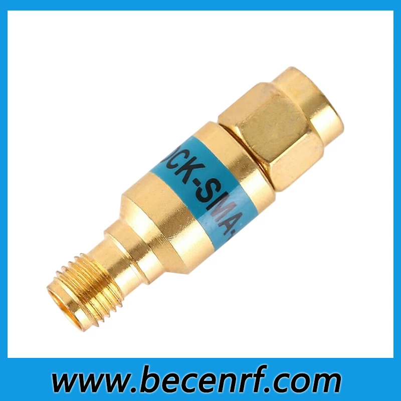 

Golden RF 2W SMA-JK DC Blocks DC-6GHz rf Connector 50ohm