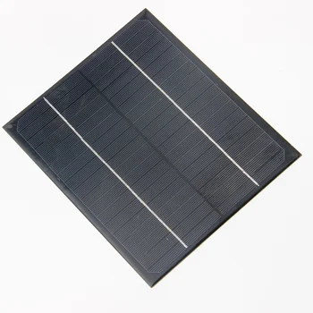 

6W 18V Solar Cell Monocrystalline Solar Panel+Crocodile Clip For Charging 12V Battery 200*170*3MM NEW Free Shipping