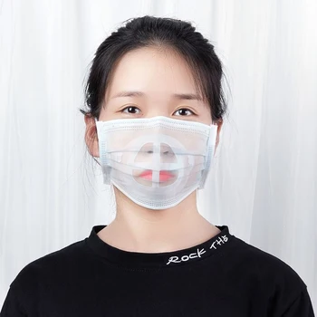 

20 Pcs Washable Mask Bracket Reusable Inner-Mask Support Does Not Stick To The Nose And Mouth Mask Accessories