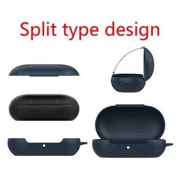 

Clamshell Clamshell Opening Anti-shock Plastic Comprehensive Protective Case Full Cover for Samsung Galaxy Buds Sports Bluetooth
