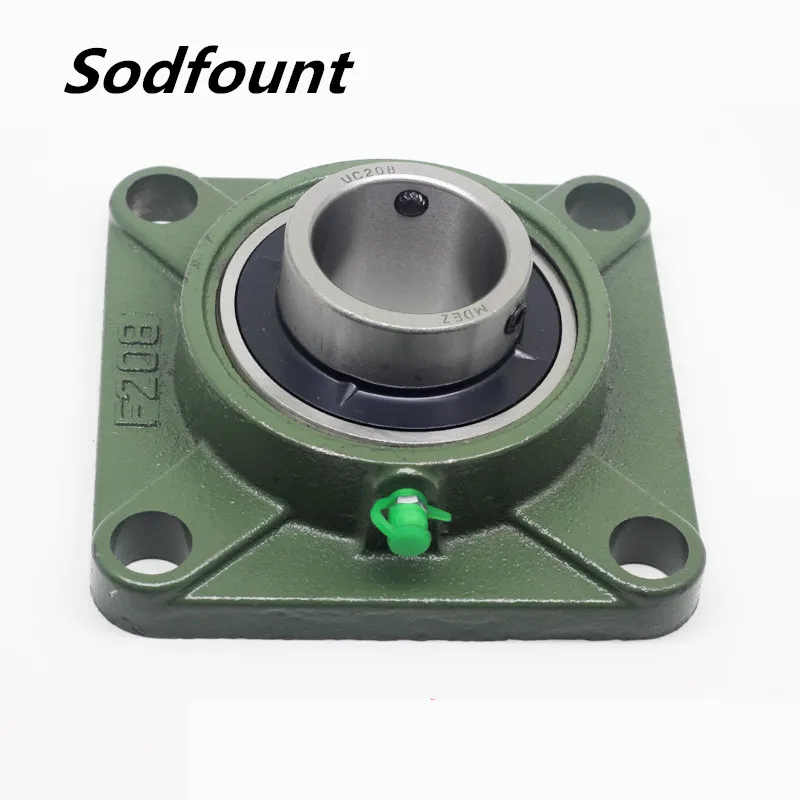 

1pcs Thickened outer spherical bearing with seat square seat UCF305