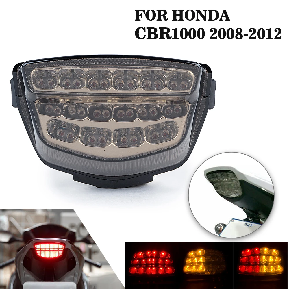 パーツ Jewel LED Tail Lamp for HONDA CBR1000RR LED Integrated Tail Light | Honda CBR1000RR 2008-2016