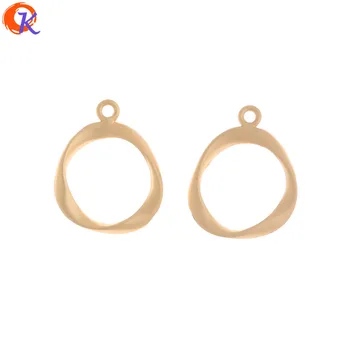 

Cordial Design 100Pcs 18*22MM Jewelry Accessories/Earrings Connector/Matte Gold/Hand Made/Loop Shape/DIY Making/Earring Findings