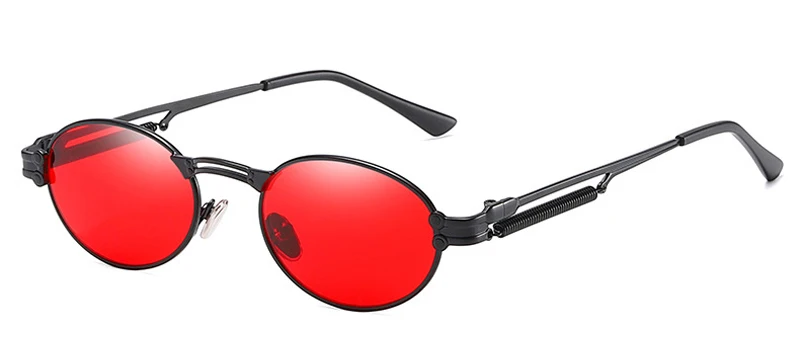 Kachawoo Gafas De Sol Polarizadas Retro Hombres Mujeres Polígono Punk Gafas De Sol Vintage Gafas Hexagonales De Metal, Leopard With Black, L