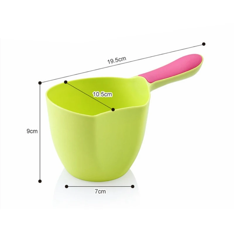 Bath Toy Children Baby Boys Girls Bathing Cup Shower Shampoo Cup Bailer Infant Shower Water Spoon Bath Wash Cup