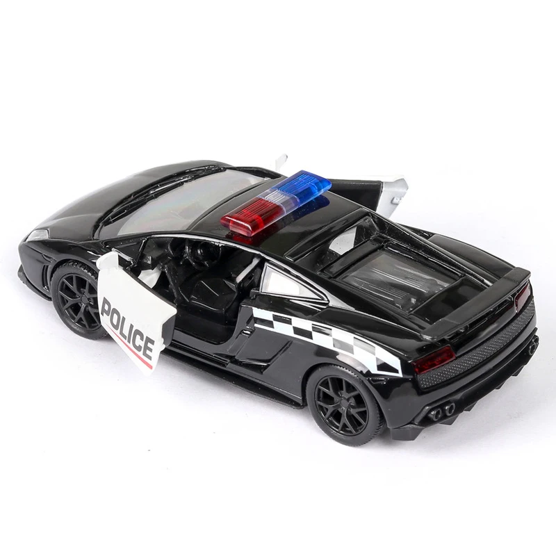 HOMMAT масштаб 1:36 Gallardo LP 570 4 полицейская модель автомобиля из металлического сплава