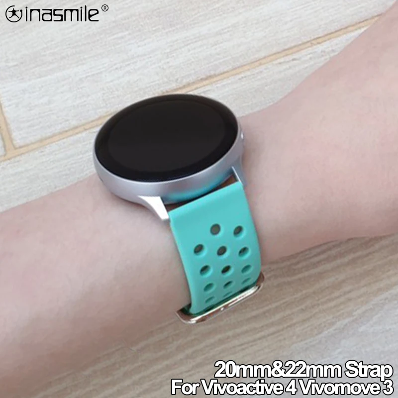 Качественные аксессуары для браслета 20 мм Garmin vivomove 3 HR vivoactive music 245 645 музыкальный