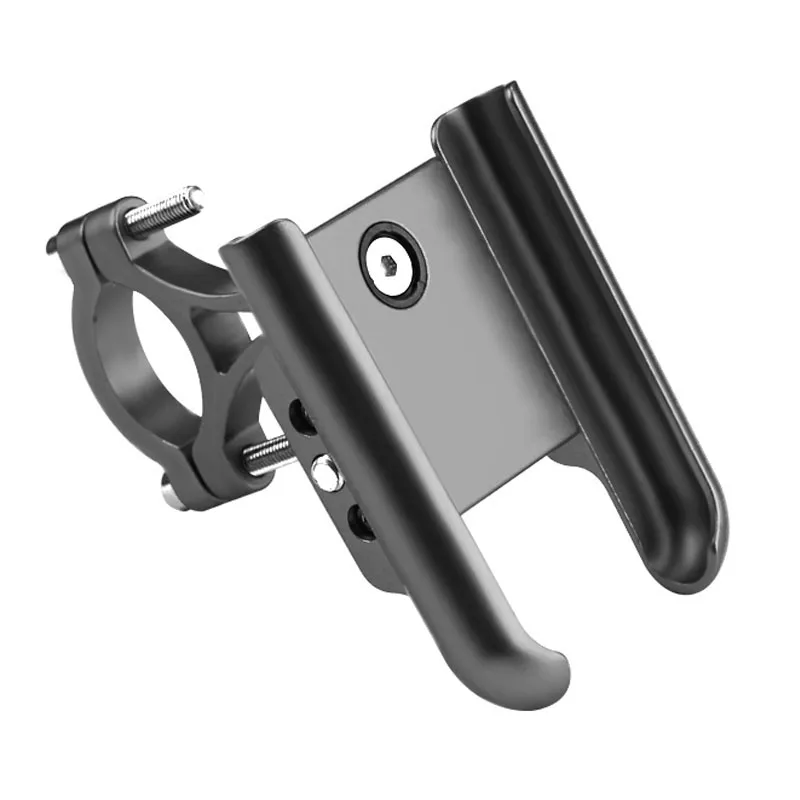 HANDLEBAR TITANIUM YPAY алюминиевый держатель для телефона на мотоцикл, кронштейн заднего вида, подставка для телефона на велосипед, руль для мобильного телефона, крепление для iPhone X 11 - Цвет: HANDLEBAR TITANIUM