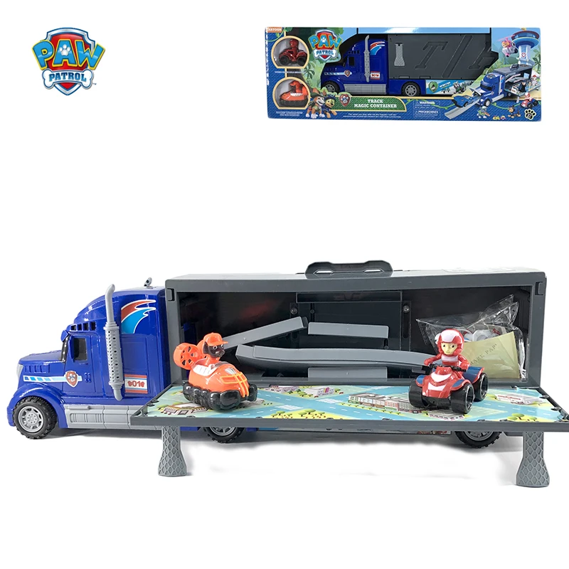 no box 54 см Paw Patrol автобус собака игрушки автомобиль Аниме фигурки пластик грузовик игрушка фигурка Транспорт модель автомобиля Дети подарки на день рождения - Цвет: no box