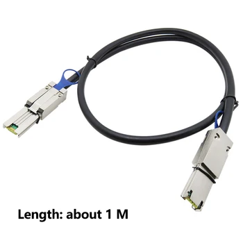 

1m External Durable Server MINI SAS26P SFF-8088 Zinc Alloy Wire Data Security Connect Accessories Convert Cable Replacement
