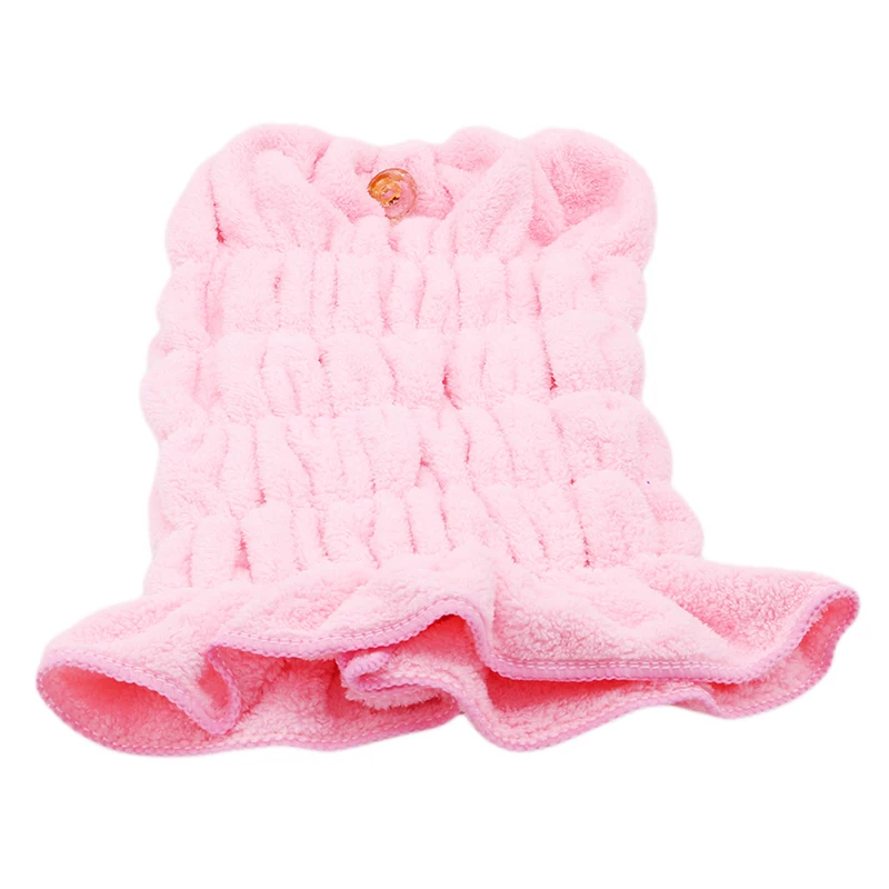Microfiber Quickly Dry Hair Hat Wrapped Towel Hair Turban Bath With Cute Rabbit Ears Bathroom Accessories