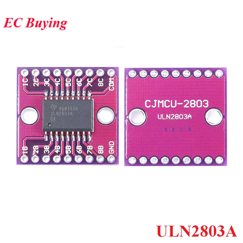 2x ULN2803A Modul - Hochspannungstreiber 50V 500mA Für Relais & Motoren