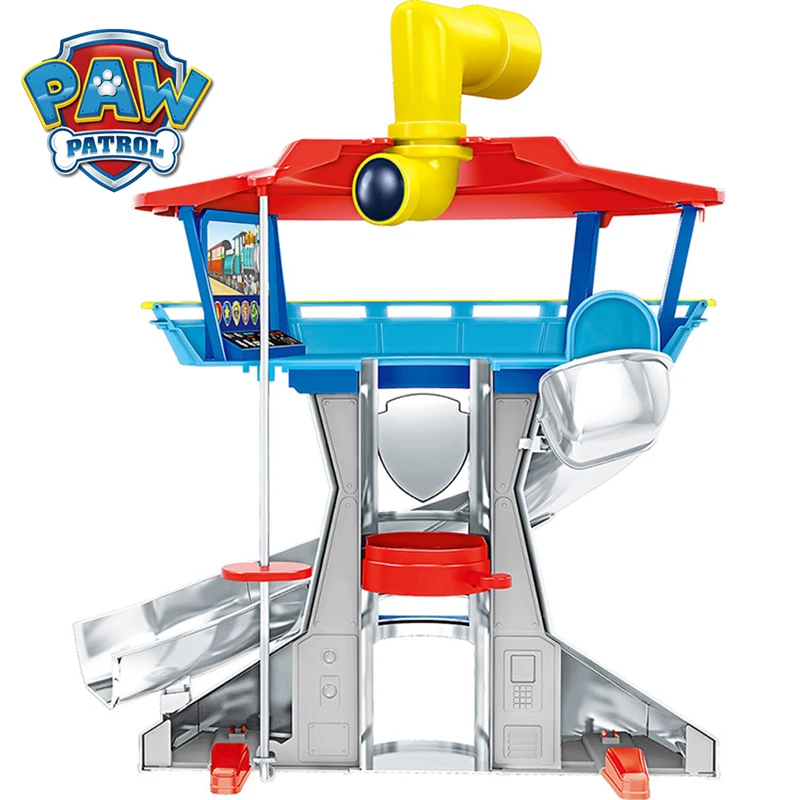Paw Patrol Juguetes оригинальная обсерватория парковка Patrulla Canina игрушка фигурки аниме детские игрушки для детей Подарки 2A17
