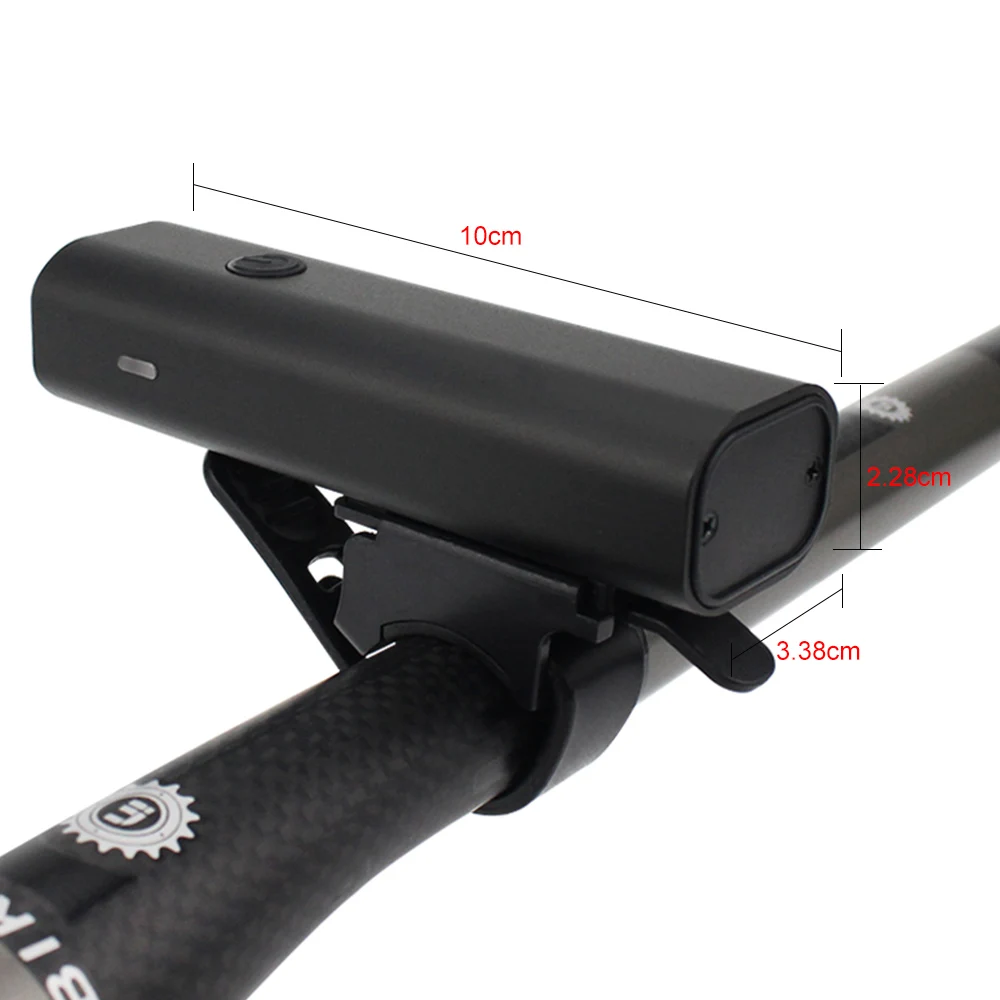 8 часов велосипедный светильник 2500 мАч USB Перезаряжаемый светодиодный MTB Передняя лампа головной светильник алюминиевый ультра-светильник-вспышка велосипедный светильник