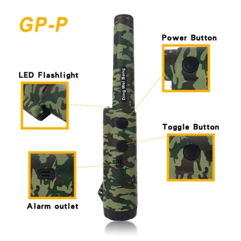 

2019 Upgrade Metal Detector Accurate Pointer GP-Pointers High Sensitivity PIN Pointer Full Metal Finder Wiring Wall Detector