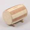 Wooden Wine Barrel Money Box, Piggy Bank, Safe Coin Bank, Handmade, Safe, Carving, 1Pc 5