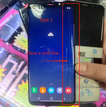 

LCD Have a line For Samsung Galaxy S8 G950 G950F LCD Display Touch Screen Digitizer assembly For samsung S8 Display