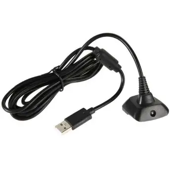 

2020 For Xbox 360 Wireless Game Controller USB Charging Cable Replacement USB Charger Durable