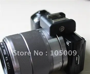 

NEX Flash Light hot shoe adapter with pc jack FOR SONY e NEX 3 5 5N 5C Camera To Canon Nikon YongNuo Oloong Godox speedlite
