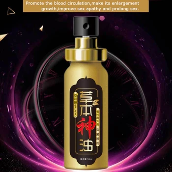 Hommes à base de plantes élargissement huile essentielle Massage crème mâle croissance pénis agrandisseur Big Dick pilules augmenter coq plus grand essentiel 2019