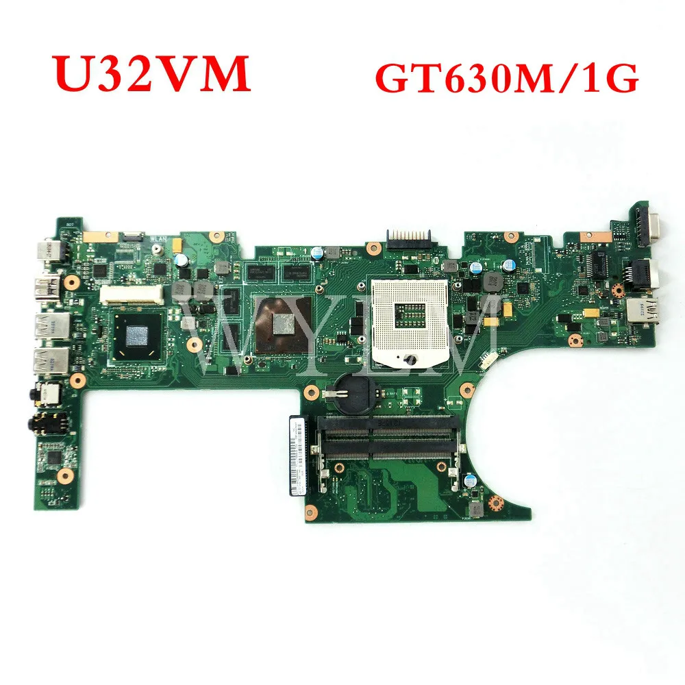 Koop U32VM moederbord GT630M 1G moederbord Voor ASUS U32VM U32VJ Laptop moederbord 100% Getest OK