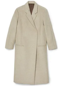 

Northern Europe Style 2019 Winter Wool Coat Single Breasted Women Long Coat