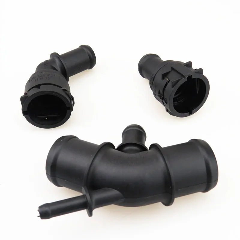 

AZQFZ 1.8T Engine Cooling Radiator Hose Connector Set For VW Jetta MK4 Golf MK4 Beetle 1J0122291D 3B0 122 291 B 1J0 121 087 C