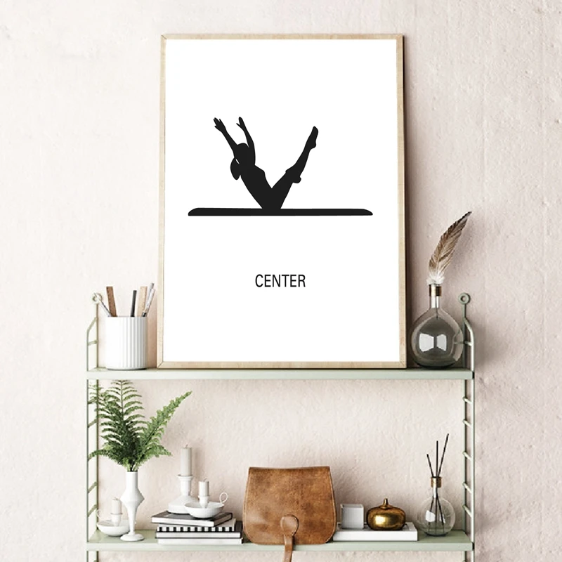 Pilates Art Prints Pilates Studio Decoration