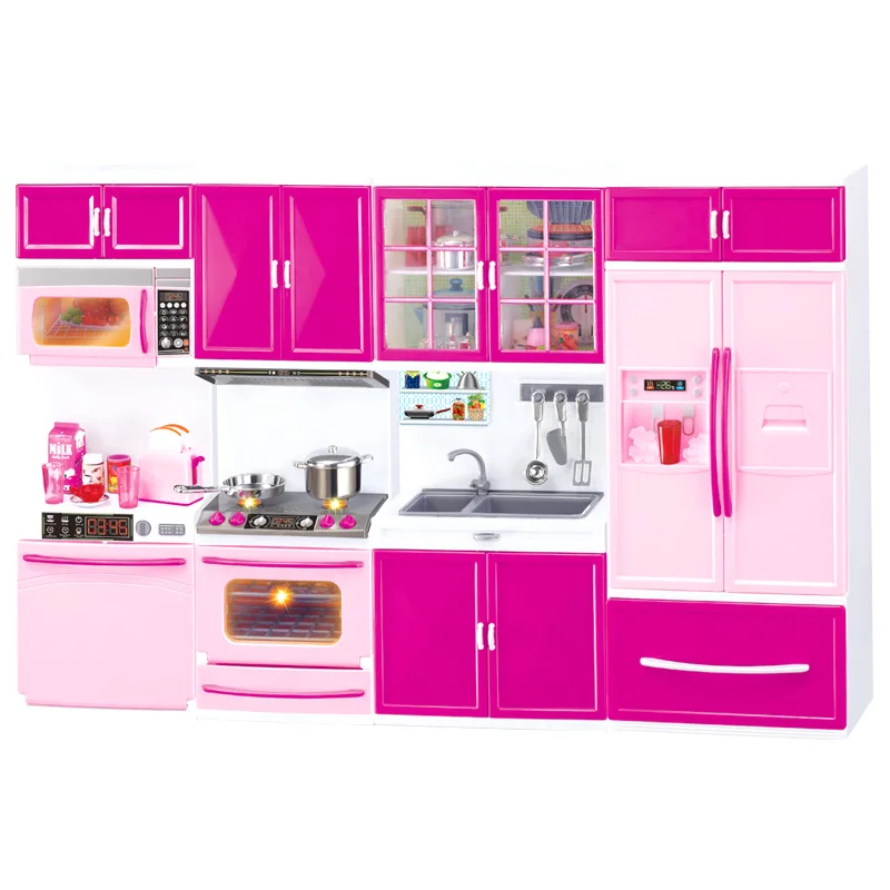  Gift Box Princess Baby GIRL'S Model Tableware Children Play House Mini Kitchen Toy Set - 4000267359148