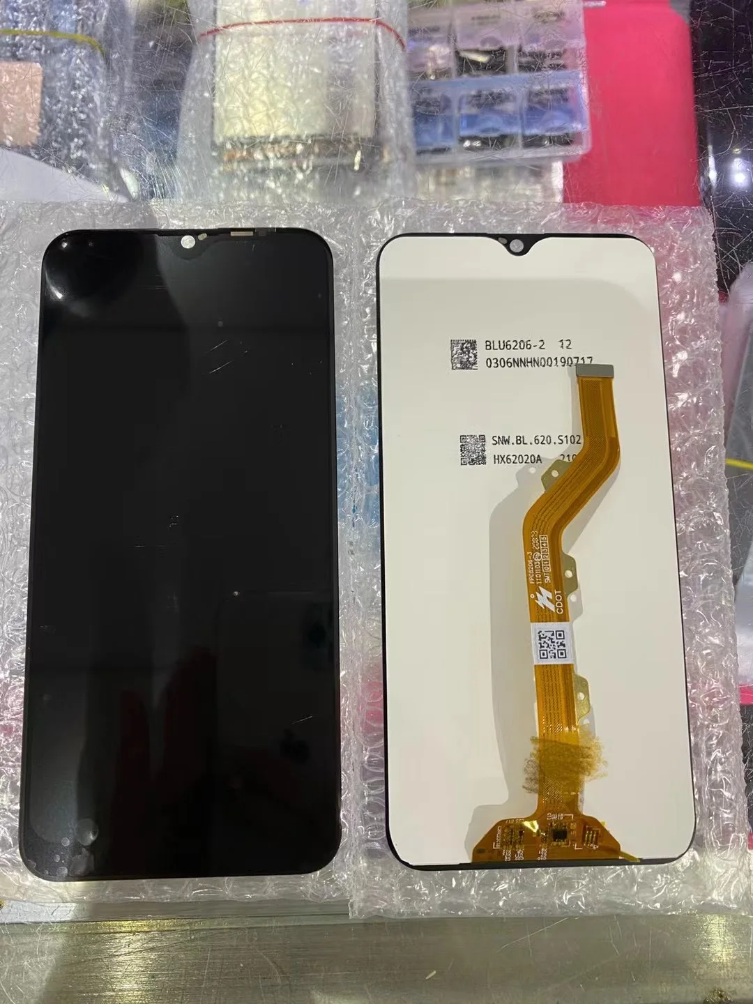 LCD Screen For Tecno Pouvoir 2 Pro LA7 Touch Digitizer Assembly 1 LA6 CA7 | Мобильные телефоны и аксессуары
