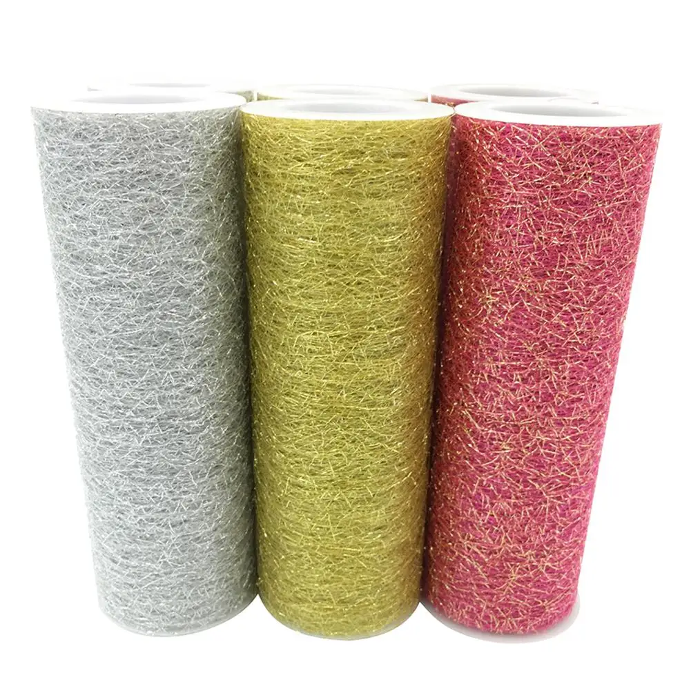 4.57m Gauze Tulle Roll Fabric Ribbon Party Dress Skirt Chair Table DIY Decor nice | Дом и сад
