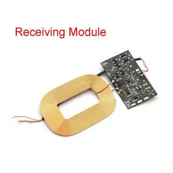 

Qi Wireless Charging Standard Universal Wireless Charger Receiver Module Pure Copper Coil Circuit Board Charging for CellPhones