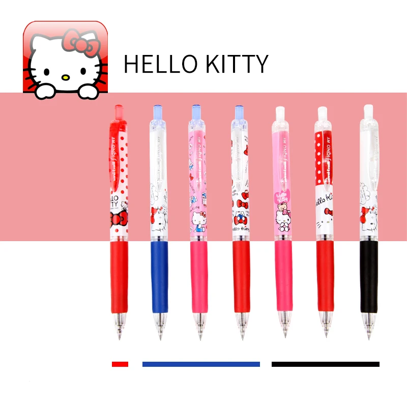 UNI гелевые ручки UMN 158SR С рисунком Ограниченная серия рисунок Hello Kitty прекрасный