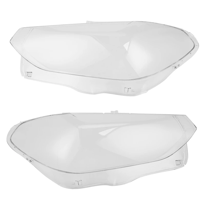 

2 Pcs for BMW X3 G01 2018 2019 2020 Car Headlight Cover Clear Lens head light lamp Lampshade Shell (Left & Right Side)