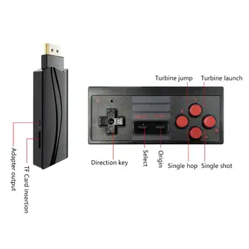 

4K HDMI Video Game Console Built in 628 Classic Games Mini Retro Console Wireless Controller HDMI Output Dual Players