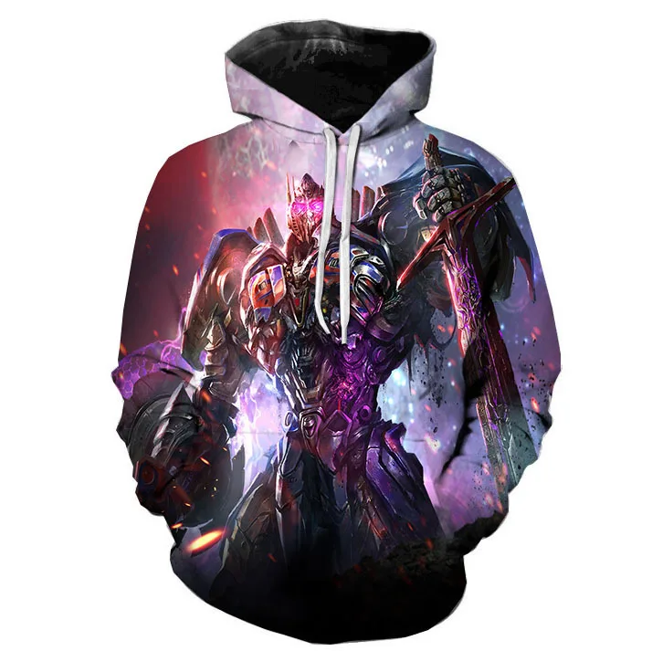 Новинка креативные деньги 3D цифровая печать HoodieCustomized взрывные деньги Трансформеры Толстовка - Цвет: 1