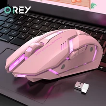 2.4G kablosuz fare USB şarj edilebilir optik sessiz düğme oyun fare Mac PC Gamer bilgisayar iş sihirli ergonomik fare mause gamer