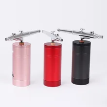 0.3mm Airbrush Makeup Kit With Compressor Spary Gun 0.3mm Nozzle Face Skin Facial Decorating Tool Nail Art Paint Tattoo Airbrush 0.3mm Airbrush Makeup Kit With Compressor Spary Gun 0.3mm Nozzle Face Skin Facial Decorating Tool Nail Art Paint Tattoo Airbrush