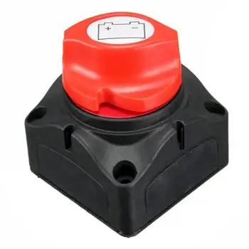 

12-60V Circuit Breakers 3 Position Car Battery Switch Disconnecter Power Cut Switch for Truck Boat Camper Racing Vehicles
