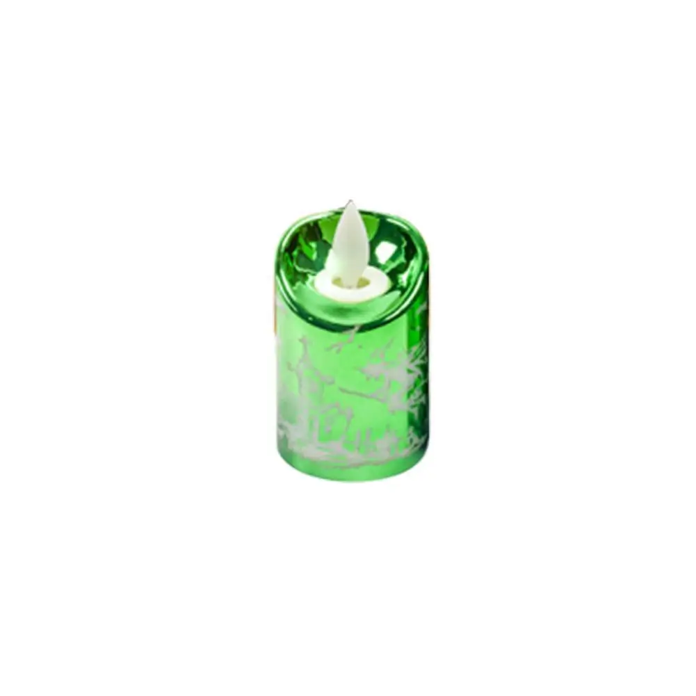 Small Size LED Candle Lamp Candle Lighting Decoration Halloween Party light Decoration Holiday Lighting 3 Colors - Цвет: Green