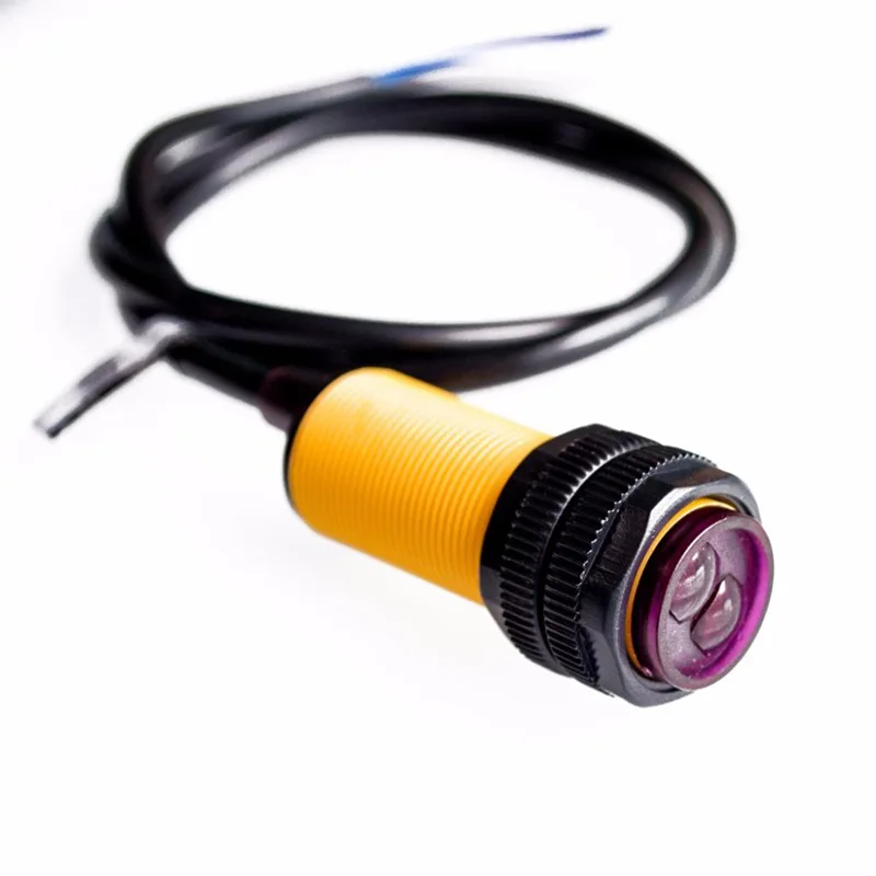 

E18-D80NK Photoelectric Sensor Module Infrared Obstacle Avoidance Proximity Switch 3-80cm Smart Car Robot E18 D80NK
