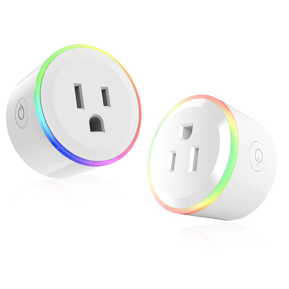 2019 умная розетка с дистанционным управлением по Wi-Fi голосовым американская вилка