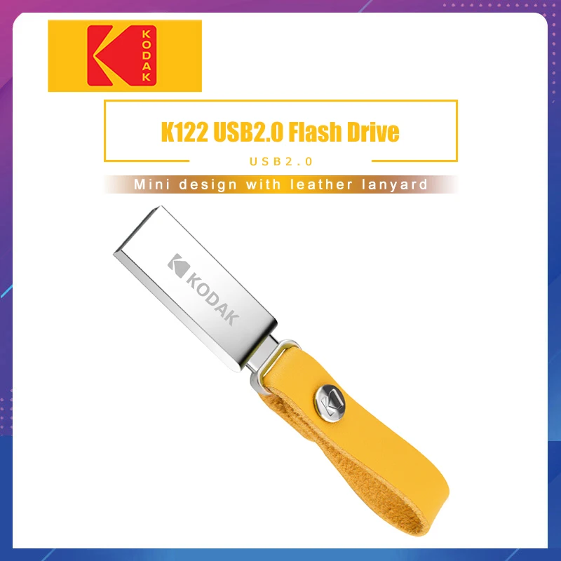 Оригинальный kodak u disk k122 16 ГБ 32 флеш накопитель 64 флэш память металлическая Флешка