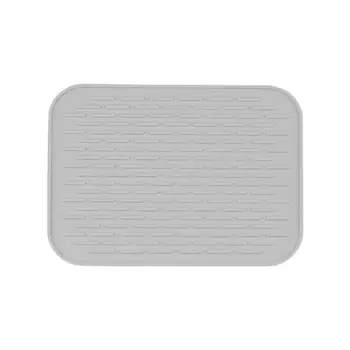 

Foldable Drying Heat Insulation Soft Rubber Dishes Tools Drain Sink Drying Kitchen Slip Protector Home Mat Dishes Table Ant Q2R9