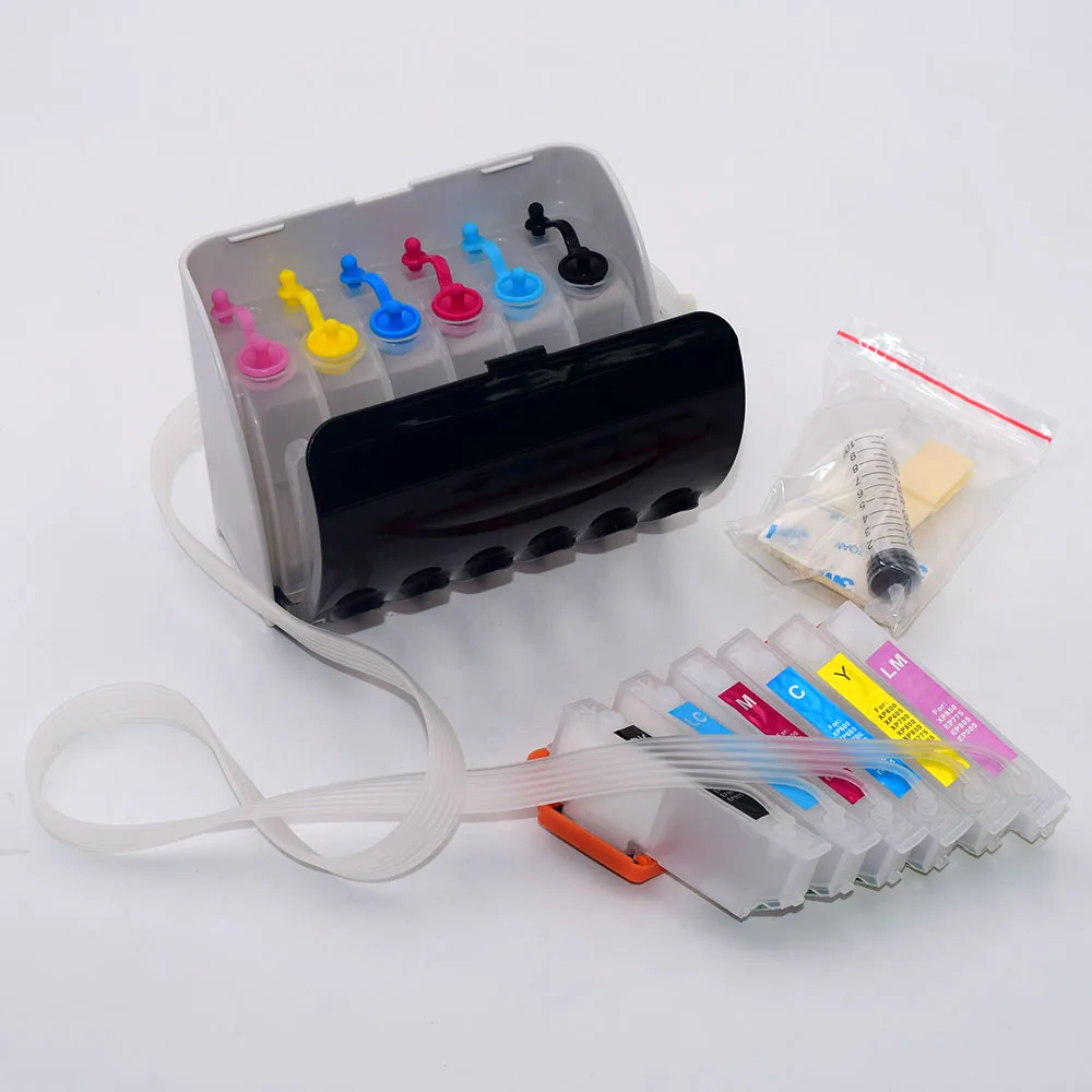 Europe T2421-T2426 Ciss System with ARC Chip for Epson Expression Photo xp-850 xp-750 xp-760 xp-860 xp-950 xp-960 XP-55 XP-970